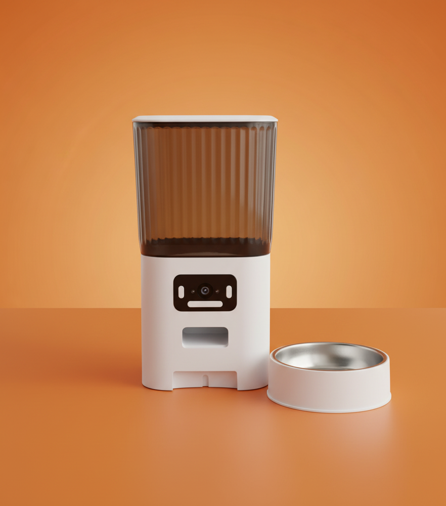 Distributeur automatique de croquettes pour chat - Repas programmés, esprit tranquille