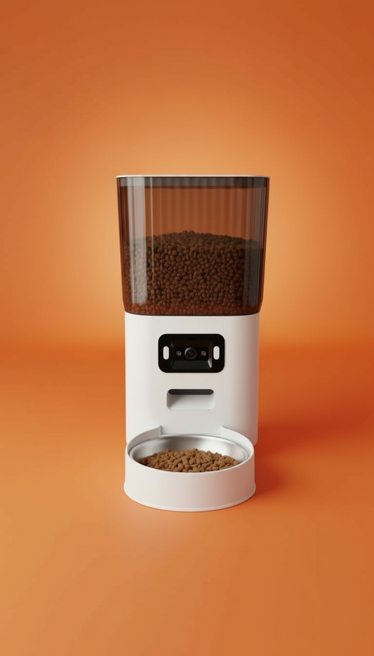 Distributeur automatique de croquettes pour chat - Repas programmés, esprit tranquille